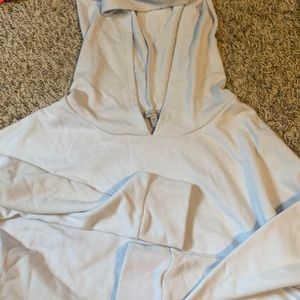 charlotte russe cropped hoodie! size xs